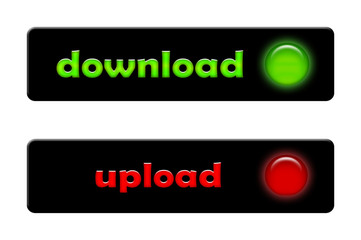Download and upload buttons