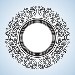 Винтажная рамка