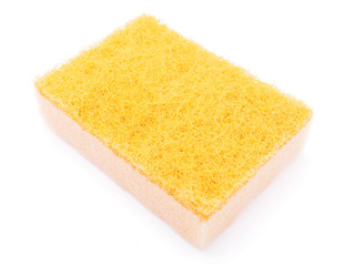  sponge isolated on the white background