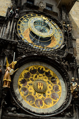 Fototapeta na wymiar Astronomic clock in Prague