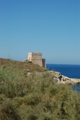 Fototapeta na wymiar Mały fort Gozo