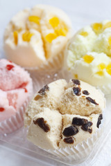 Fruit cup cake