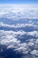 Fototapeta na wymiar View of Turkey from the plane 