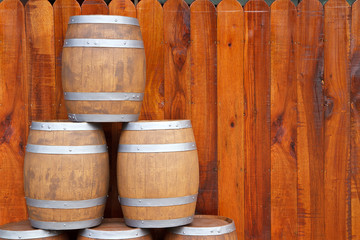 Wood barrel