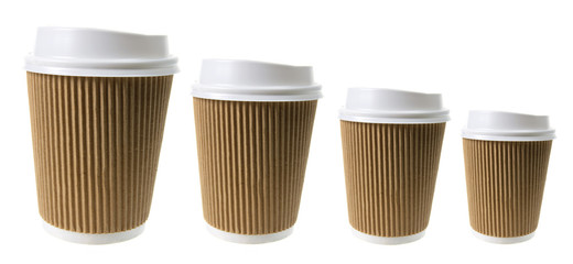 Cups of Takeaway Coffee