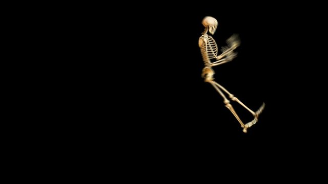 Jumping skeleton w/alpha channel & also loopable
