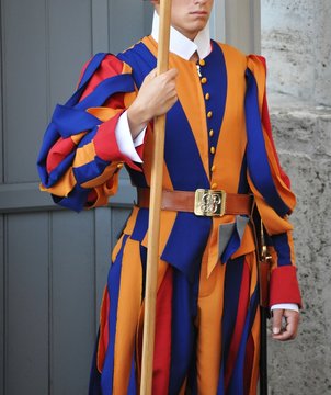 Guardia svizzera in Vaticano