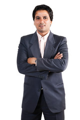 portrait of indian businessman
