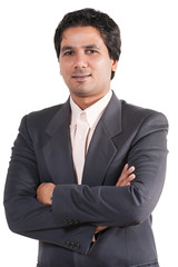 portrait of indian businessman