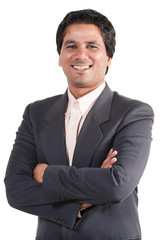 portrait of indian businessman