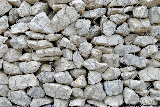 Muro di contenimento - Gabbia d'acciaio