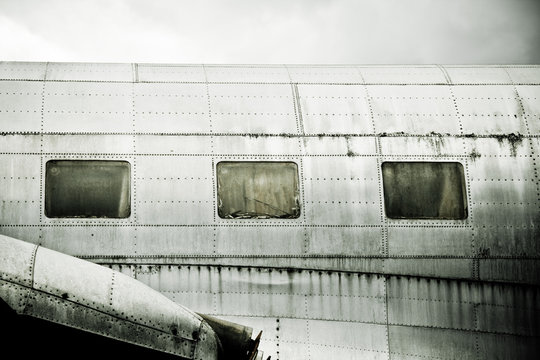 altes Flugzeug