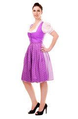 Junge Frau im Dirndl