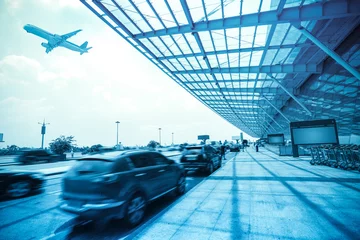 Acrylic prints Airport airport outside