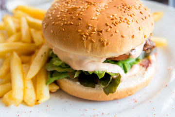 Cheese burger