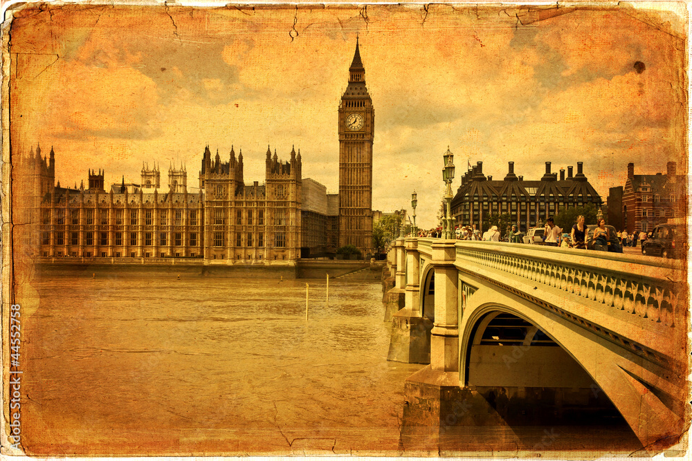 Canvas Prints the houses of parliament, westminster, london