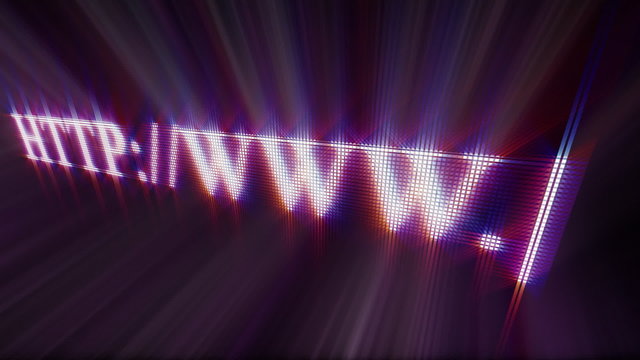 typing website adress