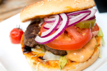 Cheese burger