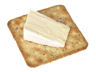 Brie with a Cracker