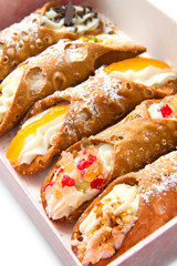 Sicilian cannoli