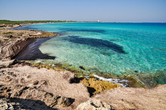BAIA DI PUNTA DELLA SUINA, GALLIPOLI, PUGLIA