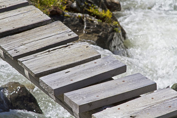 Obraz premium Holzsteg