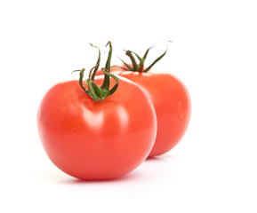 fresh Tomato isolated on a white background