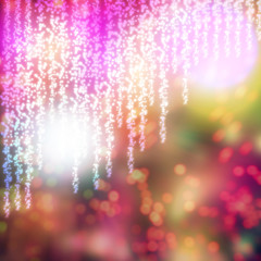 Abstract color backgrounds with beauty bokeh