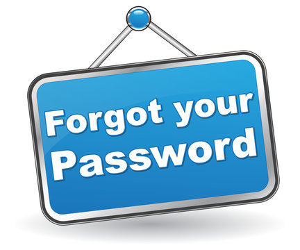 FORGOT YOUR PASSWORD ICON