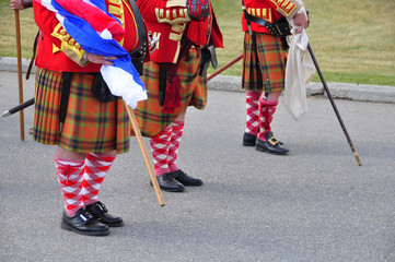 Scottish Canadians at the Calgary Highland Games.