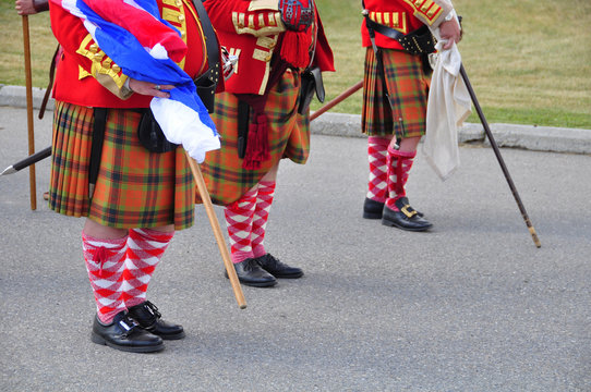 Scottish Canadians At The Calgary Highland Games.