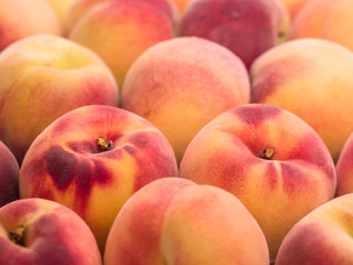 Peaches fruit background