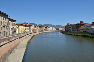 Fototapeta premium Arno, Pisa