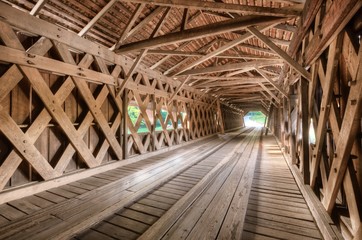 Covered Bridge Interior