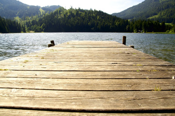Dock in a lake - 44563973