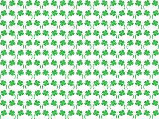 St Patrick's Day Clover Background