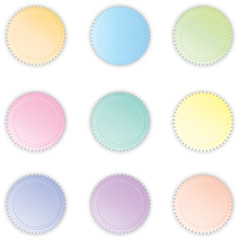 Pastel Buttons