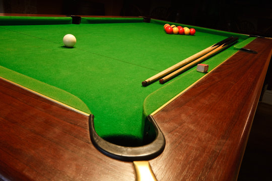 pool billiards table