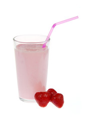 Strawberry milkshake
