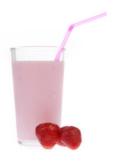 Strawberry milkshake