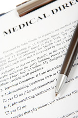 Medical directive (medical document) - 44569172