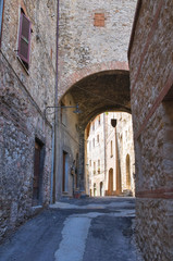 Fototapeta premium Alleyway. Narni. Umbria. Italy.