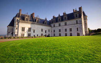 Fototapeta na wymiar Amboise castle