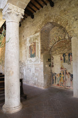 Church of St. Maria Impensole. Narni. Umbria. Italy.