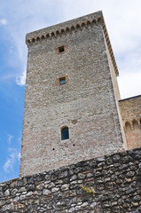 Albornoz fortress. Narni. Umbria. Italy.