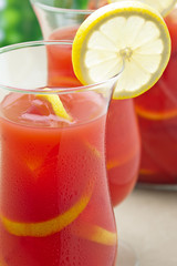 Chilled Orange Lemon Sangria