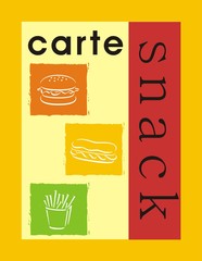 carte snack