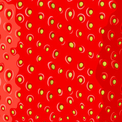 Texture strawberry, Vector background