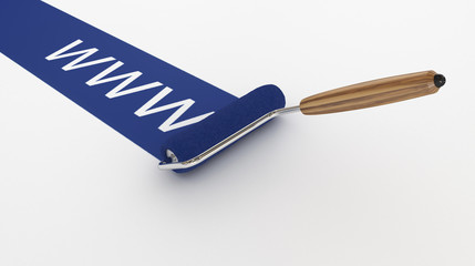 WWW in Roller Painter