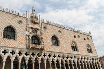 Fototapeta premium Doge's Palace, Saint Marks Square, Venice, Italy